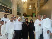 مجموعة من صور معتمري مدينة يافا بعد وصولهم إلى مكة المكرمّة